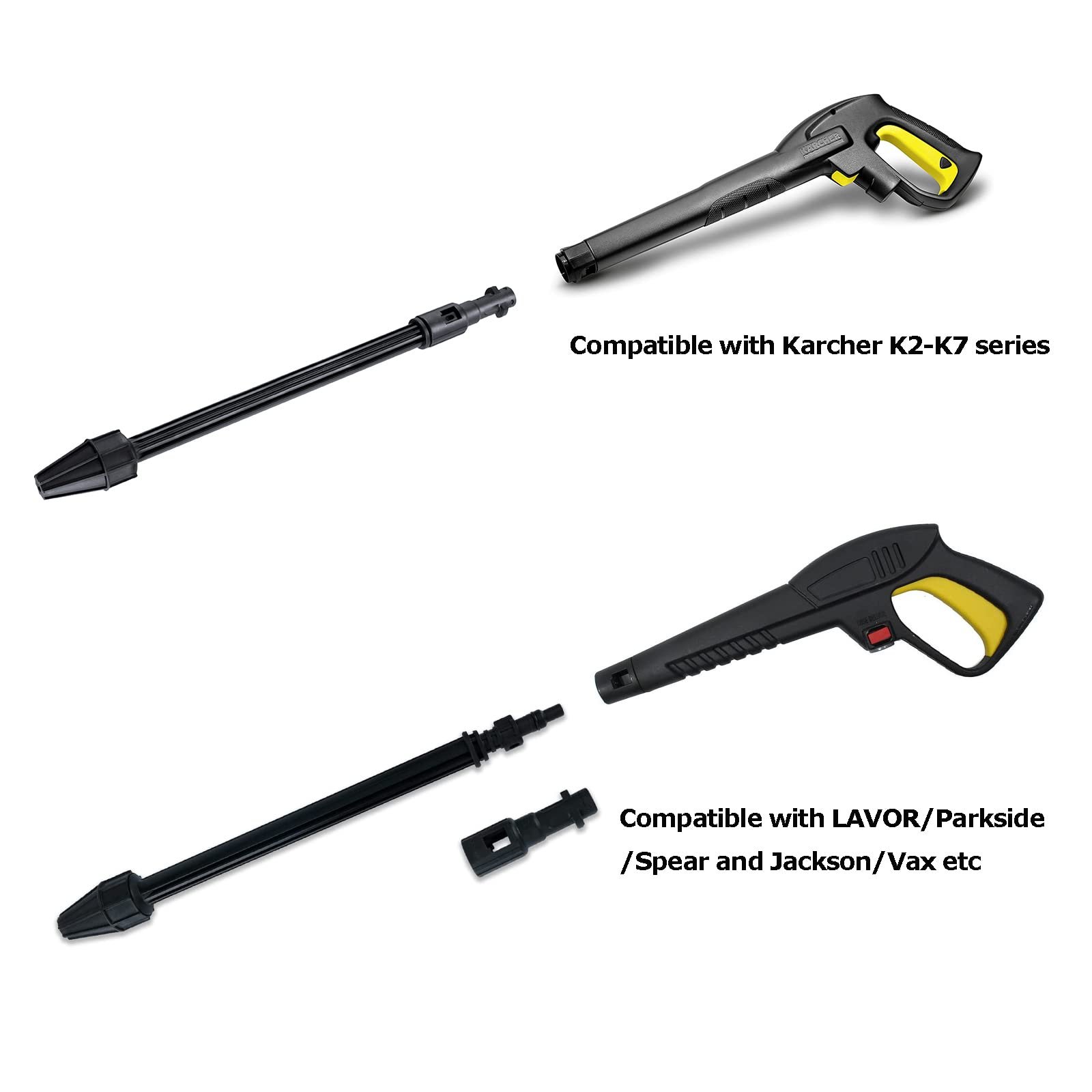 K2 K3 K4 K5 K6 K7 with 145 bar soil gun, packing rotating nozzle, Turbine nozzle