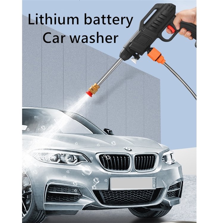 Pure Copper Motor Water Spray Gun Super Quick Cleaning Car Wash Machine Automatic High Pressure Small Car Washer for outdoor