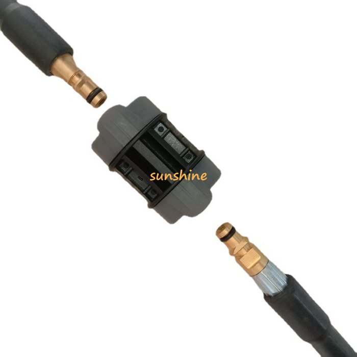 SS 160bar Washer Hose Extension Connector Accessories Hose Tube Extension Replacement Connector Adapter Parts for Karche K1