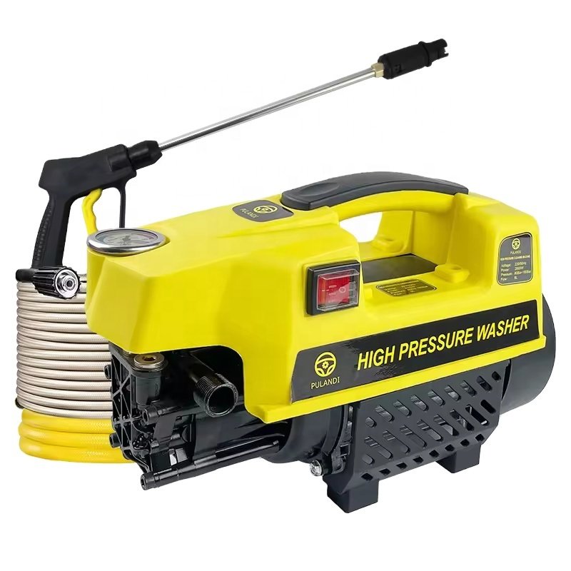 Portable 4406SH High Pressure Car Washer Pump 120 Bars 5m Outlet Hose 12V Voltage for Home Bike Cleaning