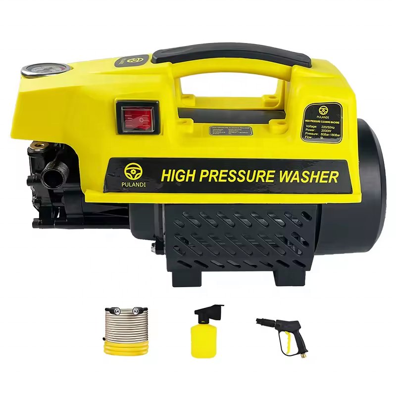 Portable 4406SH High Pressure Car Washer Pump 120 Bars 5m Outlet Hose 12V Voltage for Home Bike Cleaning