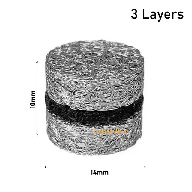 SS New 5 layer Car Washer Foam Lance Mesh Filter Stainless Steel Tablet Replacement Generator For High-pressure Foam Generation