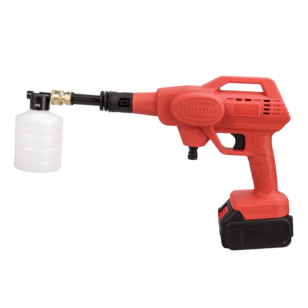 High Pressure Lithium Battery Car Wash Machine Pressure Washer Wash Sprayer Gun Cordless Car Washer