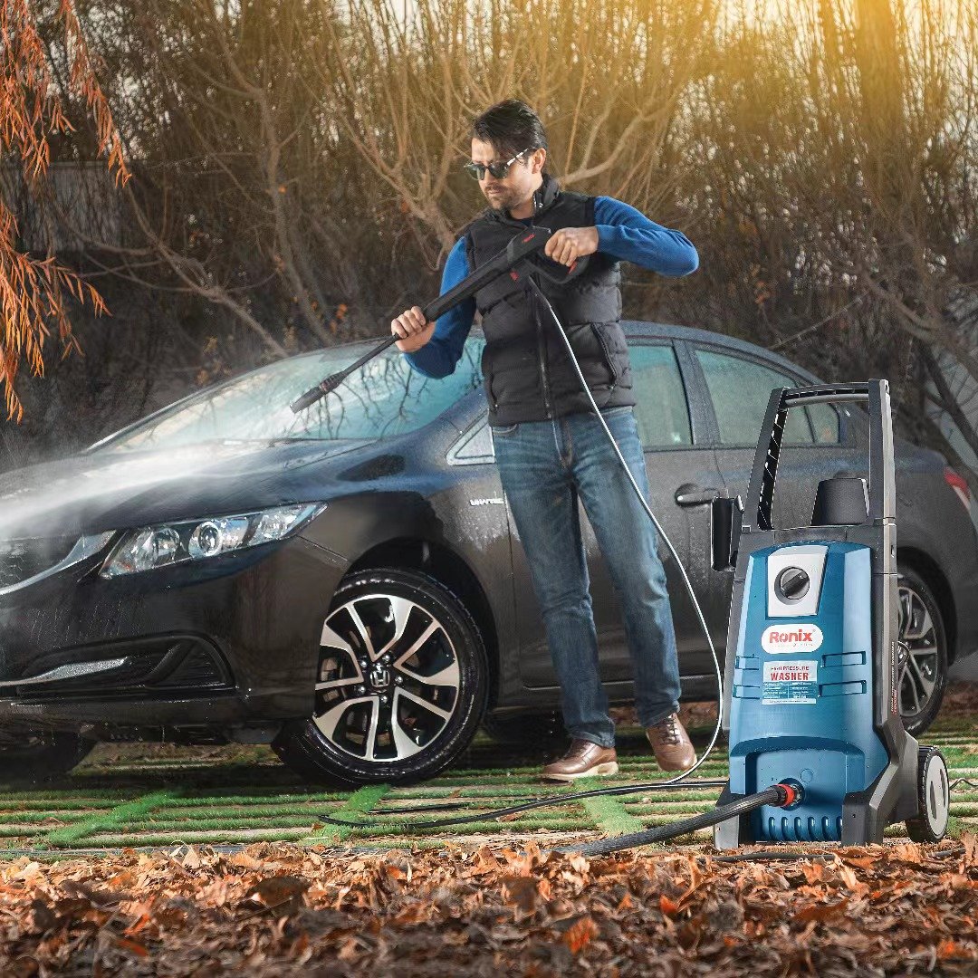 RONIX RP-U150 Professional High-performance 1800W Induction Motor 150Bar High Pressure Car Washer
