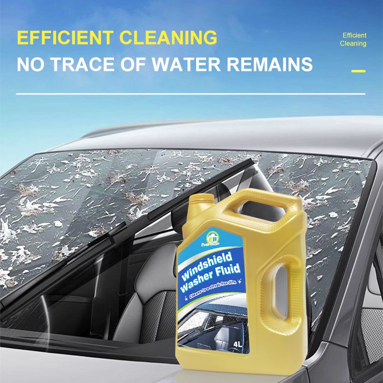 Everblue Wholesale 4L Freeze Proof Car Wiper Liquid Windshield Washer Fluid Screen Wash Antifreeze