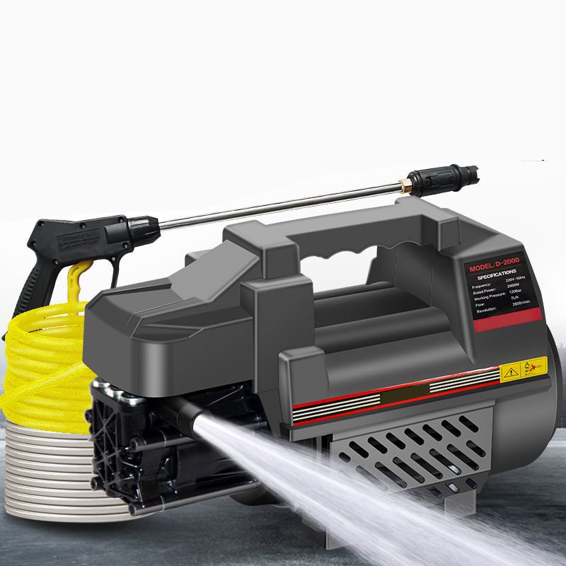 Hot product 1800W high pressure wash machine price self wash car wash machine with foaming bottle pressure pump car washer