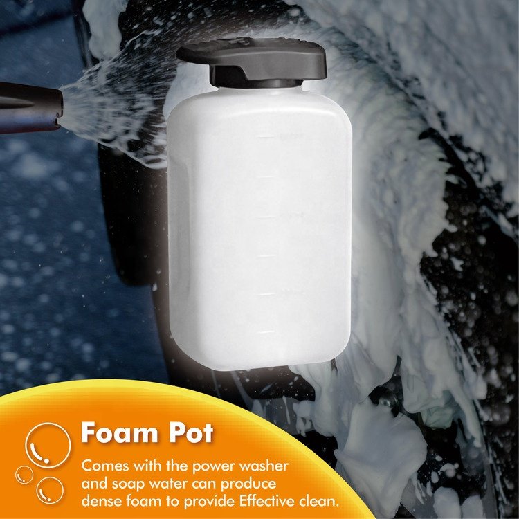 220V 1600W Brushless Portable High Pressure Car Washer