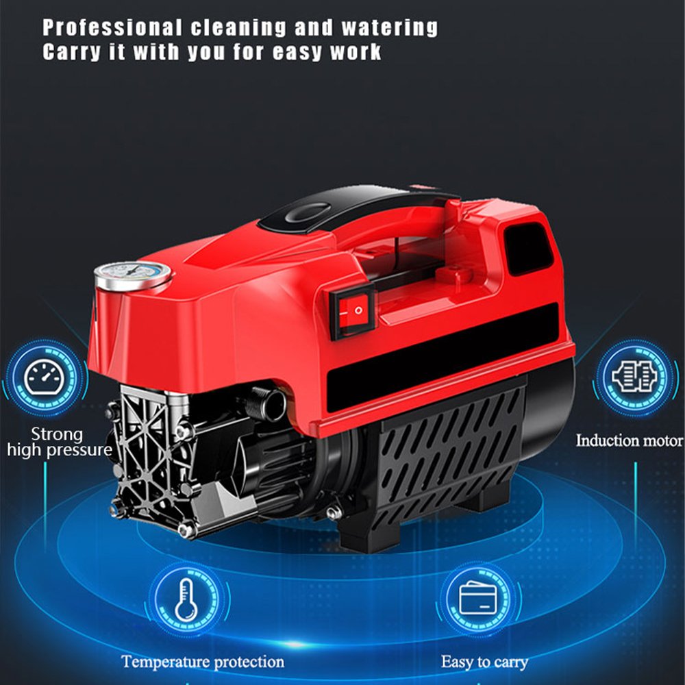 BC053005 High Pressure Water Pump Artifact Home And Commercial 220v Portable Vehicle High Power Car Washer
