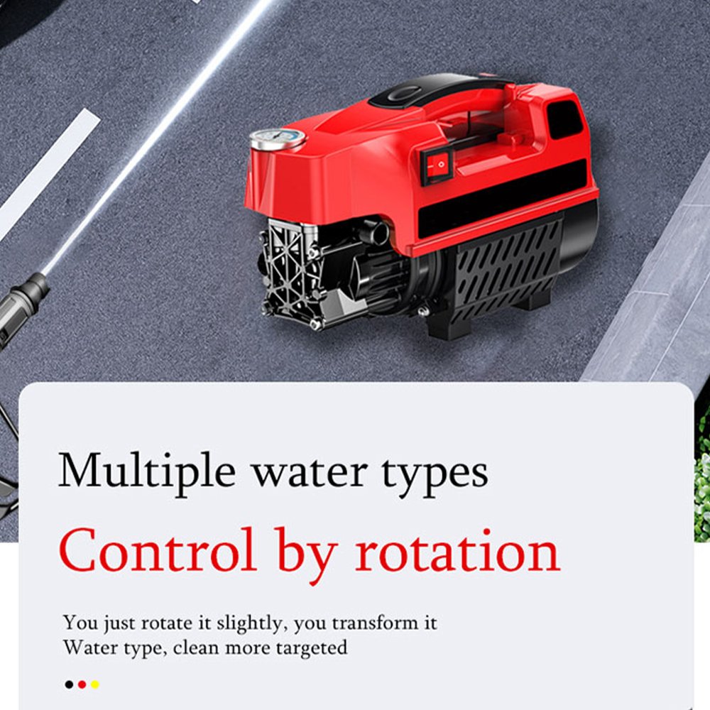 BC053005 High Pressure Water Pump Artifact Home And Commercial 220v Portable Vehicle High Power Car Washer