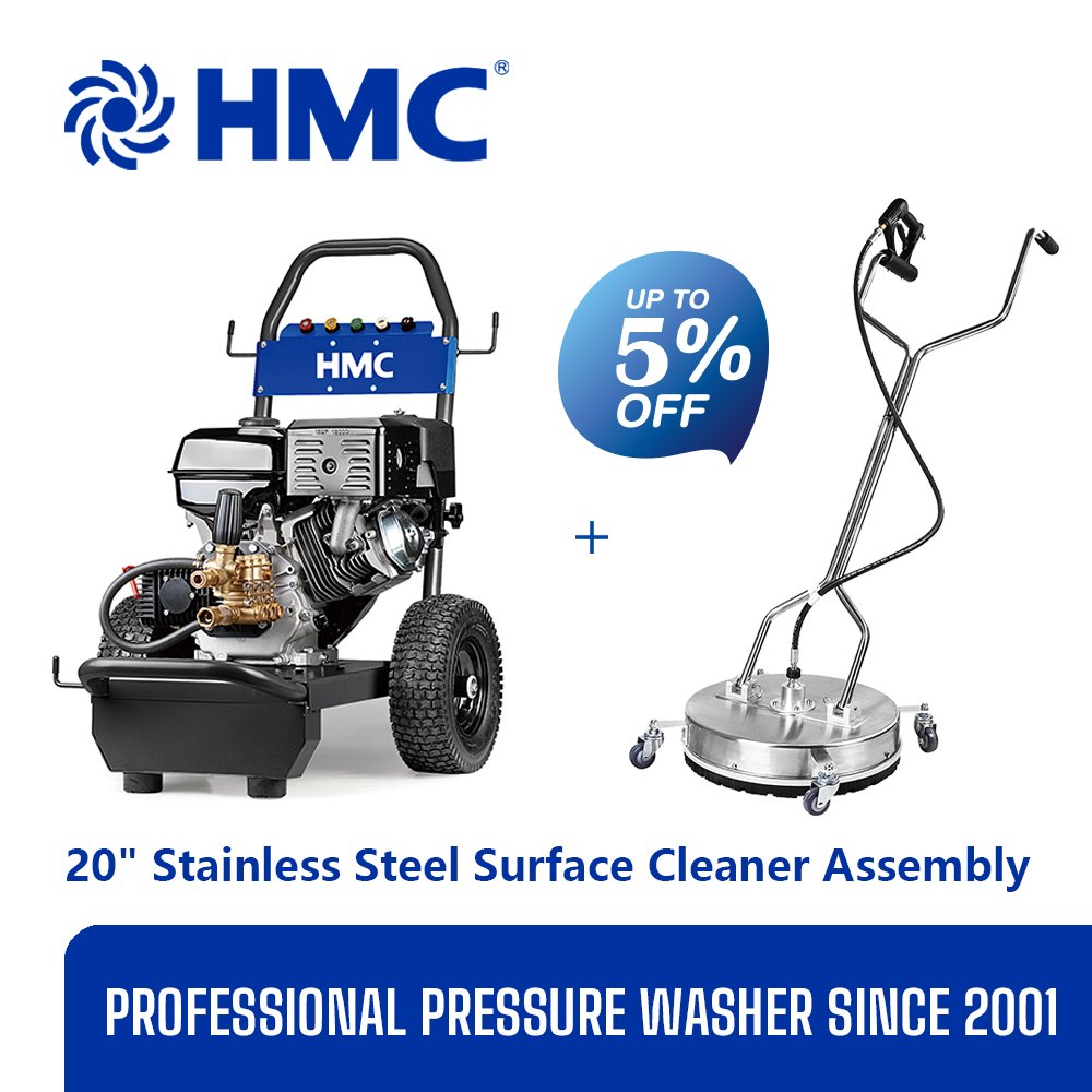 HMC High Quality Surface Cleaner Pressure Washer 4000Psi High Pressure Washer Cleaner For Surface and Car Cleaner