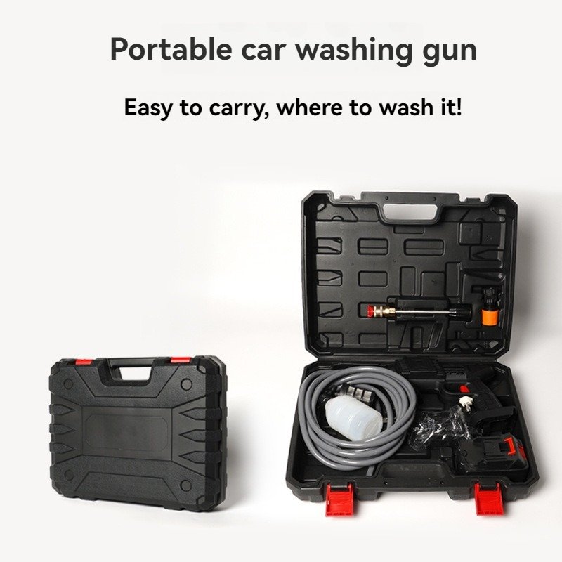48v new portable wireless car washer high pressure high power washing machine Portable Wireless Cleaner