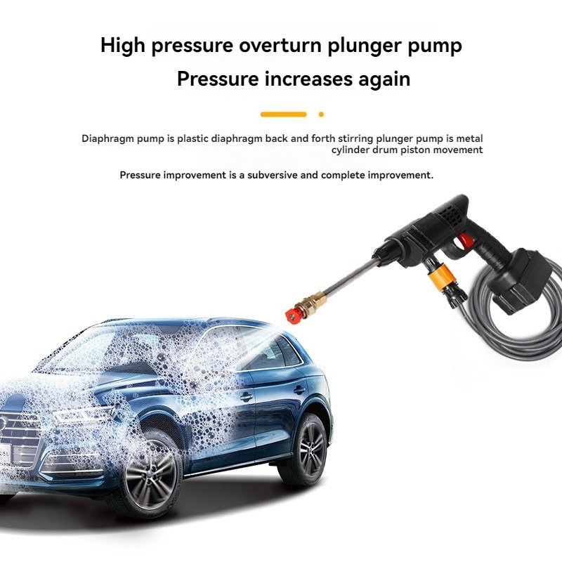 48v new portable wireless car washer high pressure high power washing machine Portable Wireless Cleaner