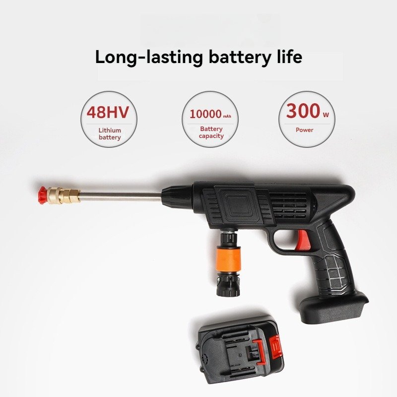 48v new portable wireless car washer high pressure high power washing machine Portable Wireless Cleaner