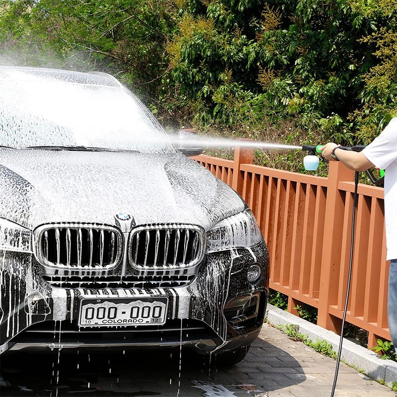 Altertool Electric Pressure Washer 3000PSI High Pressure Portable Car Washer With 4 Nozzles&Foam Cannon For Home Car