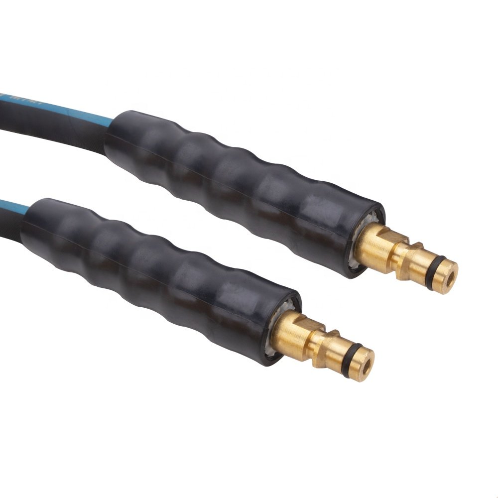 DN6 1/4" * 1SN 1SC Steel-Wire Braided Hydraulic Rubber Hose for Karchers High Pressure Power Washers