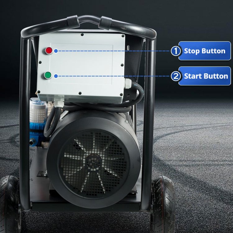 Voltage Digital Display Intelligent Switch Heavy Duty Pressure Washer Car Wash Machine For Construction