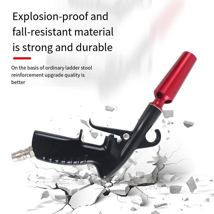 Effective Dust Cleaning Tool for Car Washers Black Interior Car Air Blowing Dust Gun