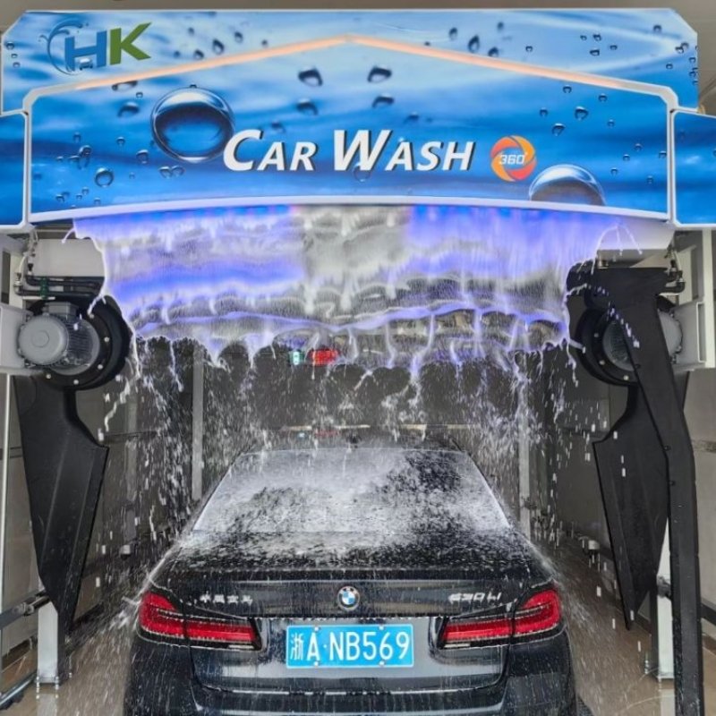 Factory wholesale price 360 high pressure touchless car washing machine for small business start-up