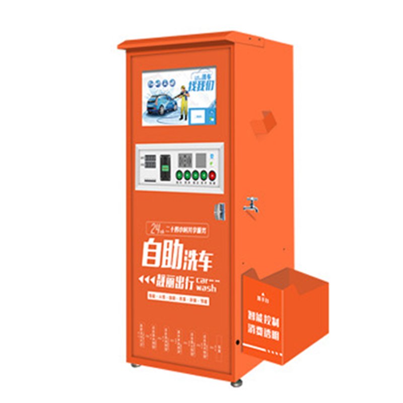 Self service washer coin cash/card/scan code payment 24h Intelligent high-pressure commercial Car washing machine with CE