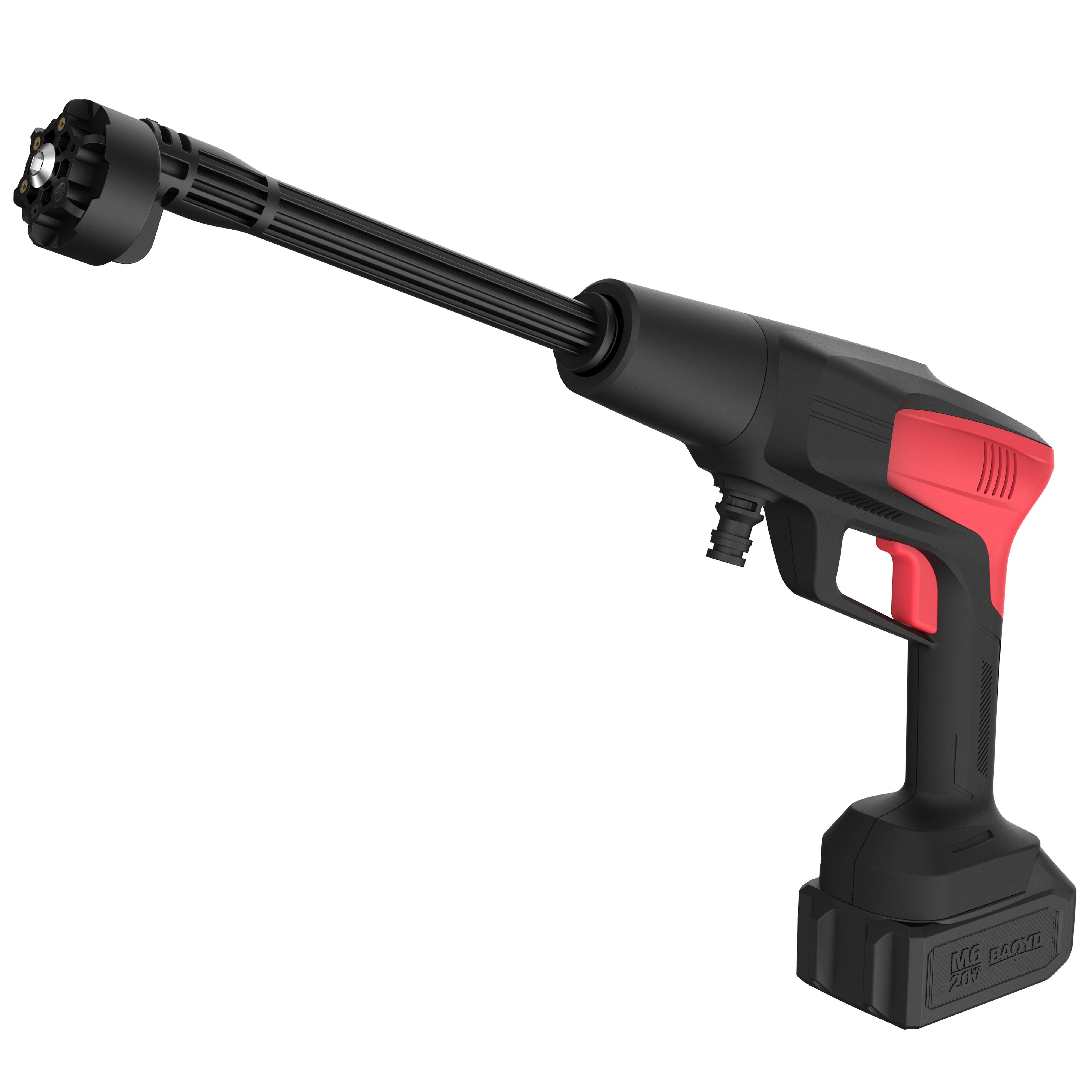 21V High Pressure Cordless Car Washer Wireless Spray Portable Water Gun Cleaning Machine for Irrigation with Lithium Battery