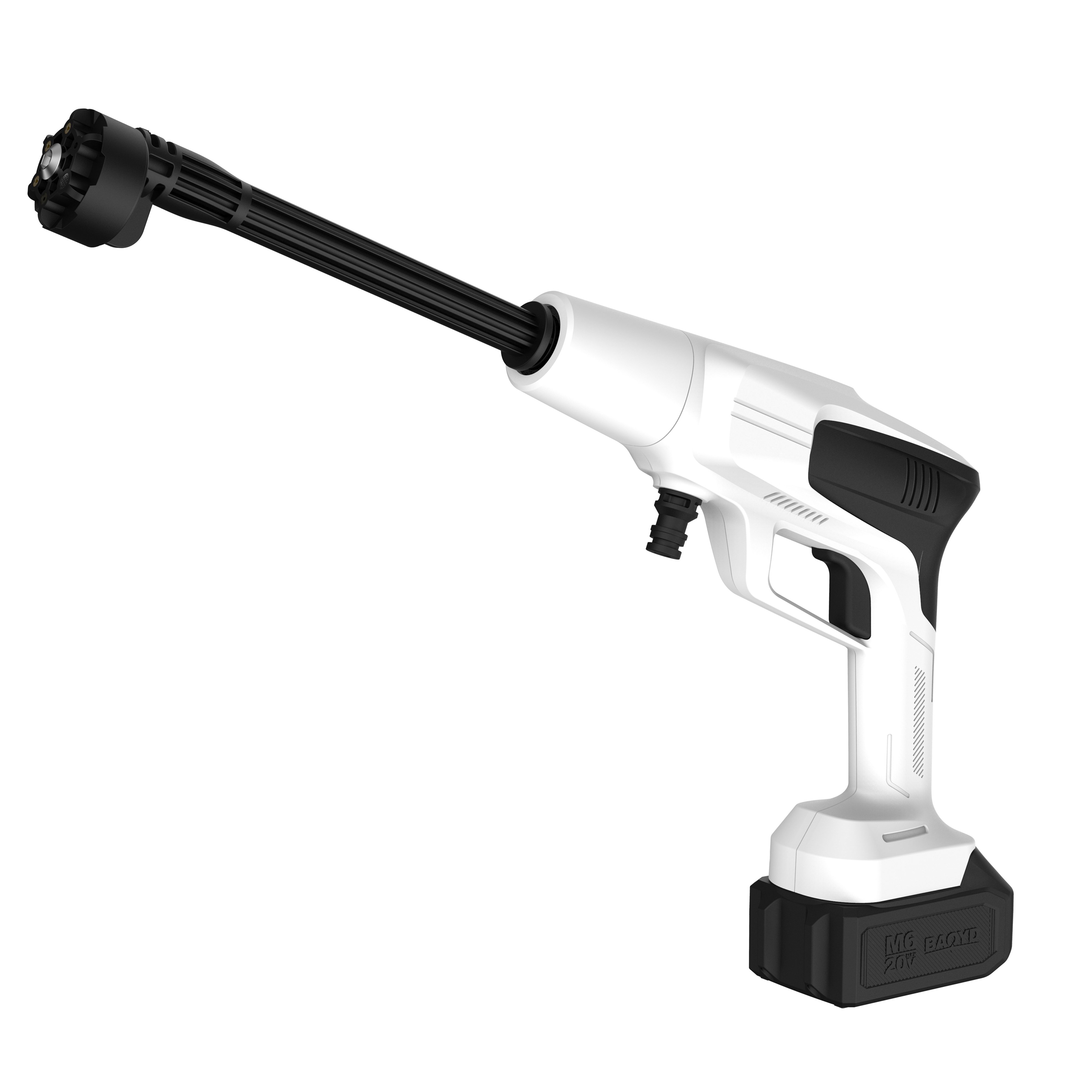 21V High Pressure Cordless Car Washer Wireless Spray Portable Water Gun Cleaning Machine for Irrigation with Lithium Battery