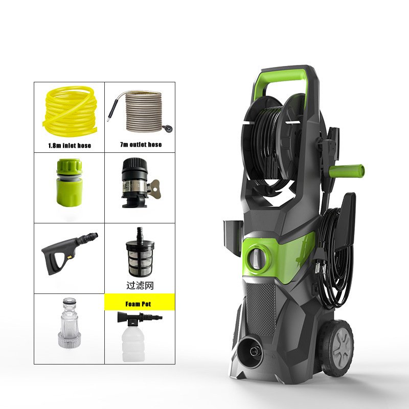 Portable Car Washer 220V High Pressure Touchless Automatic Car Washing Machine & Accessories Car Care & Cleanings Products