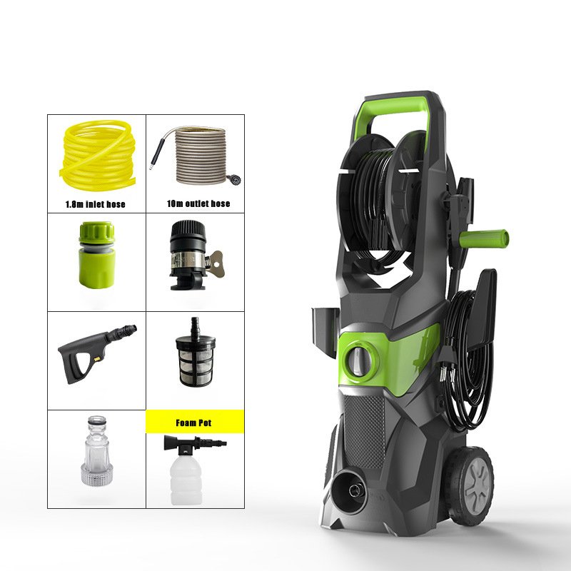 Portable Car Washer 220V High Pressure Touchless Automatic Car Washing Machine & Accessories Car Care & Cleanings Products