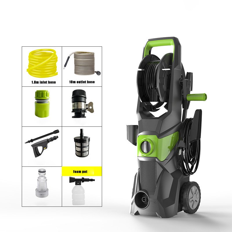 Portable Car Washer 220V High Pressure Touchless Automatic Car Washing Machine & Accessories Car Care & Cleanings Products