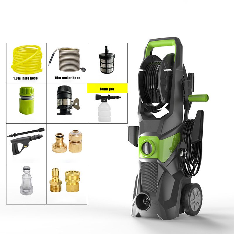 Portable Car Washer 220V High Pressure Touchless Automatic Car Washing Machine & Accessories Car Care & Cleanings Products