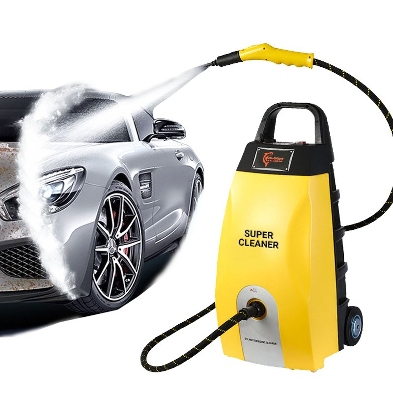 Handle Portable Steam Clean Features 3000W High-Powered Car Steam Washer With Box