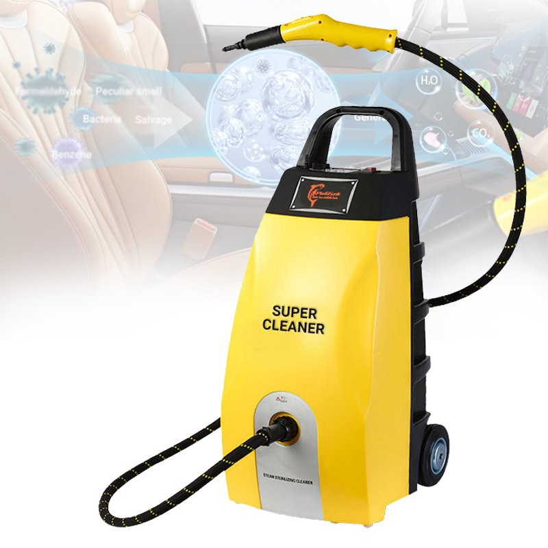 Handle Portable Steam Clean Features 3000W High-Powered Car Steam Washer With Box