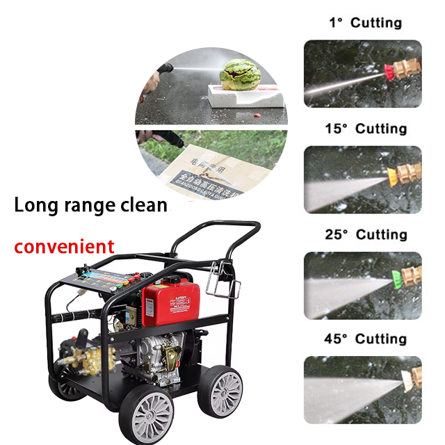 Idropulitrice Car Washer High Pressure Washer With Diesel Engine