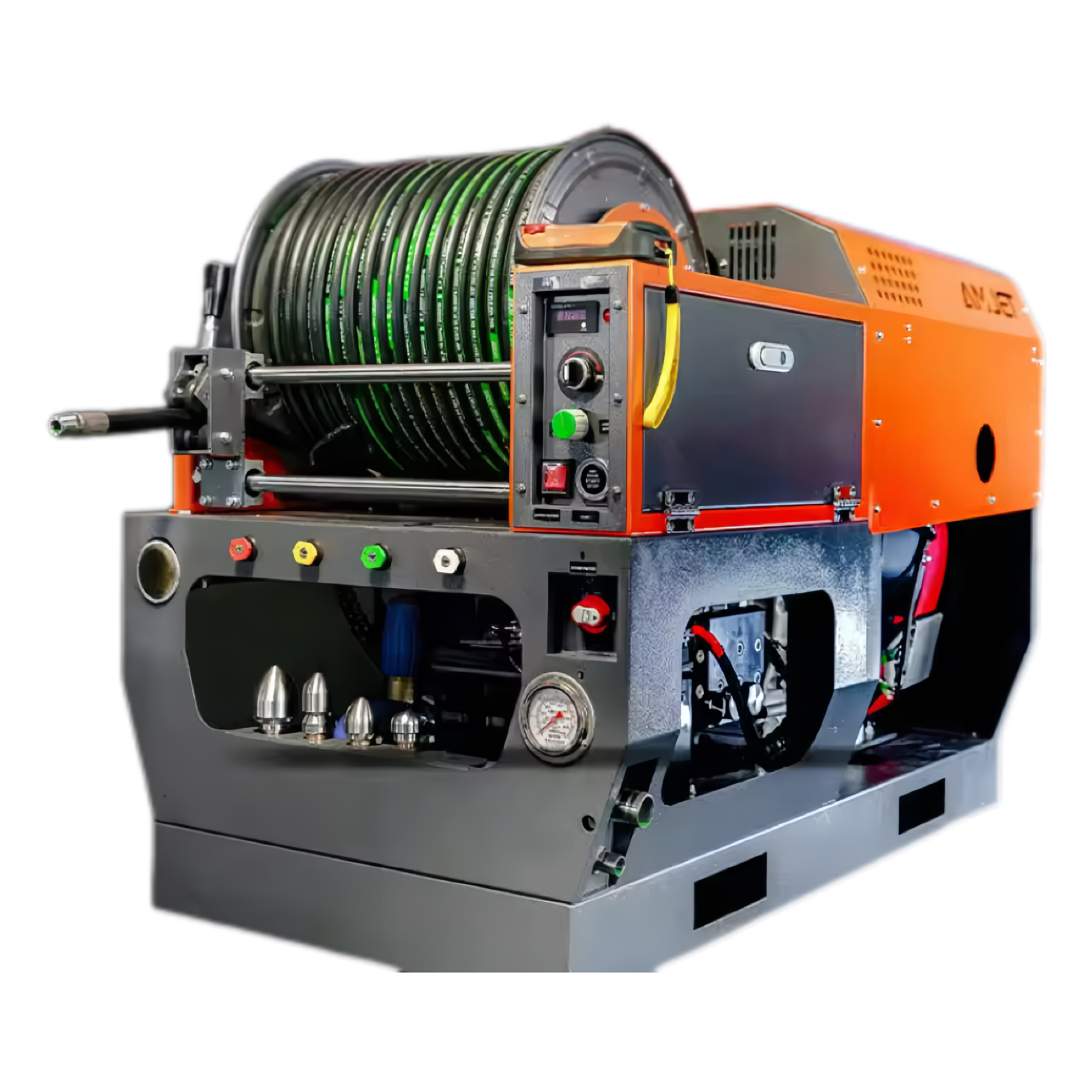 AMJET 200bar -65lpm high-pressure cleaning machine, high-pressure water jet cleaning machine for ships