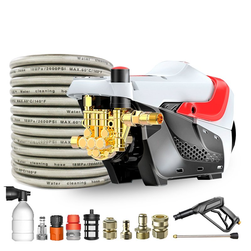 2200W 160bar high pressure car washer With adjustment portable machine portable pressure washer