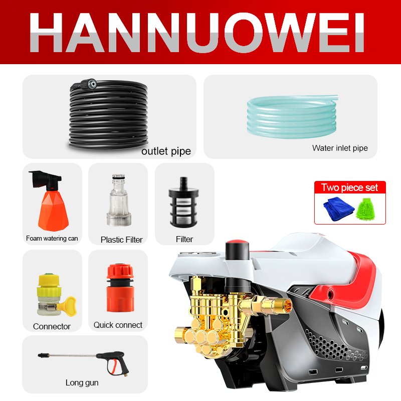 2200W 160bar high pressure car washer With adjustment portable machine portable pressure washer