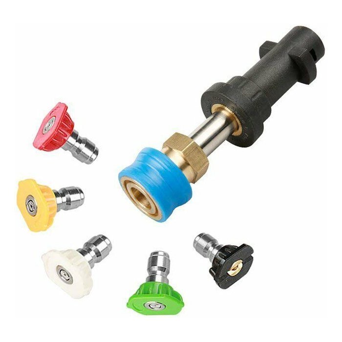 High Quality 1/4 Quick Release Socket Converter Connector For Karcher Bosch Lavor Black Decker Nilfisk Kew Alto