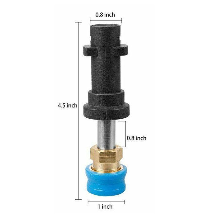 High Quality 1/4 Quick Release Socket Converter Connector For Karcher Bosch Lavor Black Decker Nilfisk Kew Alto