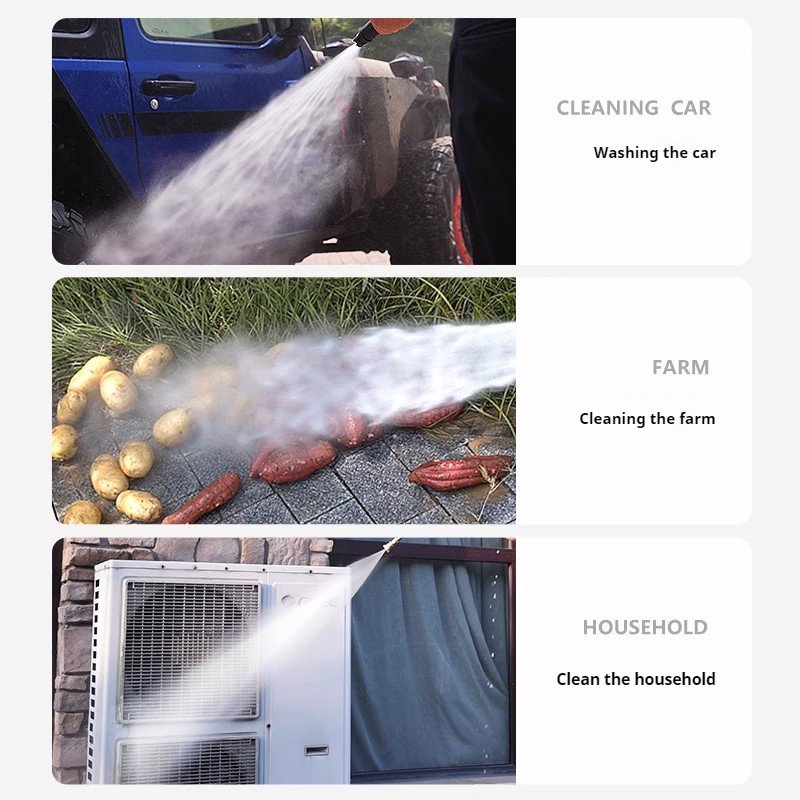Supercharged Power Malaysia Automatic Machine For Car Trade Pressure Car Washer