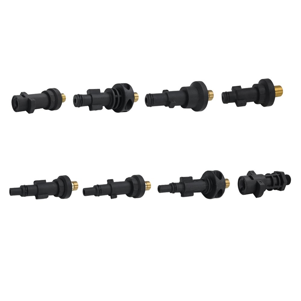 High Pressure Car Washer Snow Foam Lance Adapter Foam Cannon Foam Nozzle Adapter Soap Spray Gun Wand Connector 1/4"