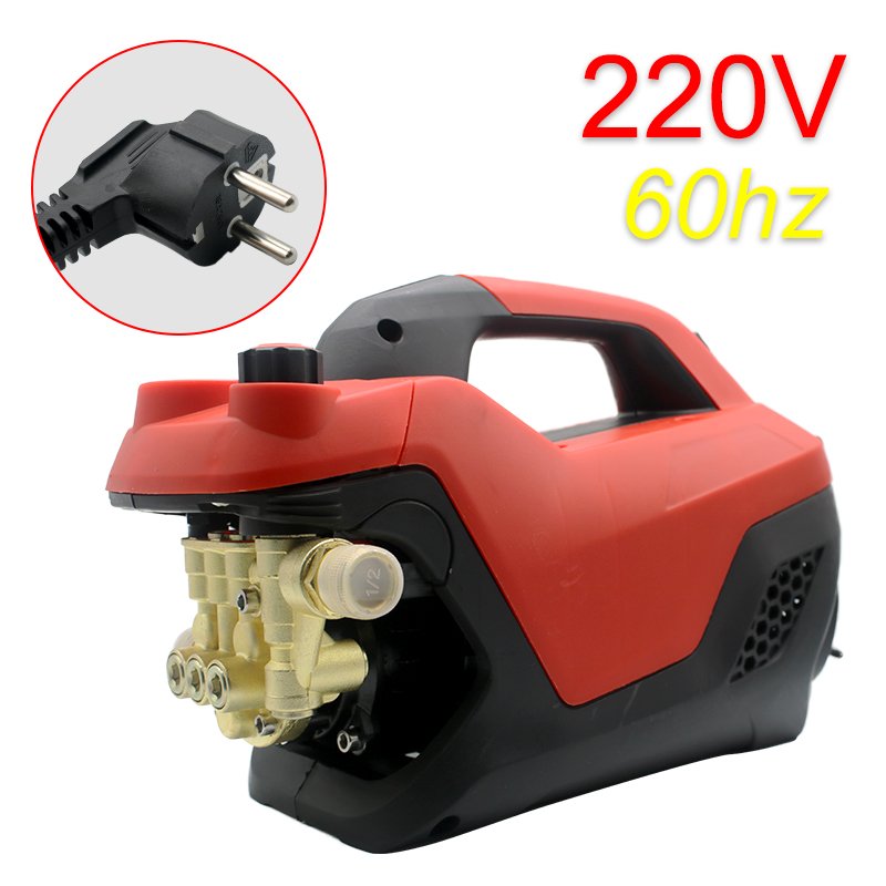 220V Adjustable High Pressure Car Washer Metal/Plastic/Steel/Copper Material Cleaning Gun Water Pipe Kit Model Number Washer Gun