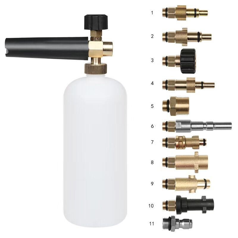 High Pressure Washer Accessory Premium Material Snow Foam Gun Adapter Spray Foam Gun Connector