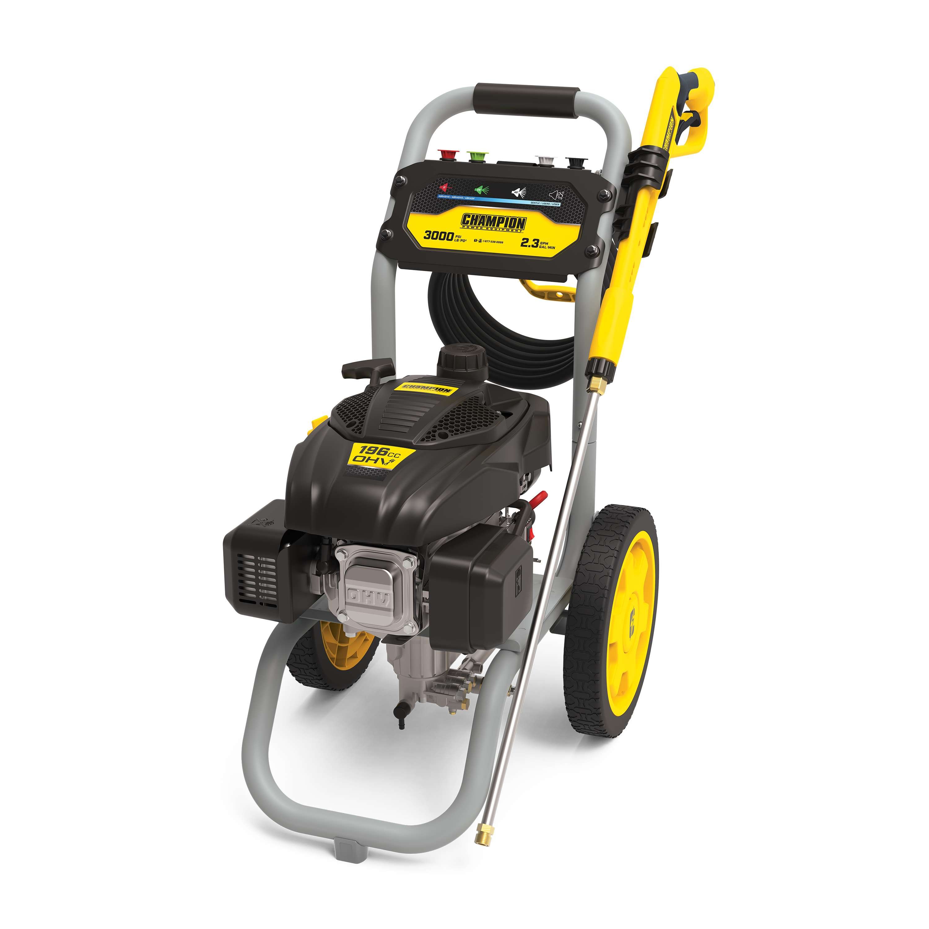 Car Wash Machine Portable Power Gasoline High Pressure Washer Machine Gas Power Champion Convenient Touchless 3000PSI Customize