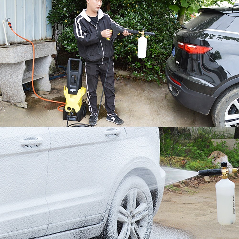 Pressure Washer Foam Maker High Pressure Soap Foamer Car Washer Foam Generator Snow Foam Cleaner