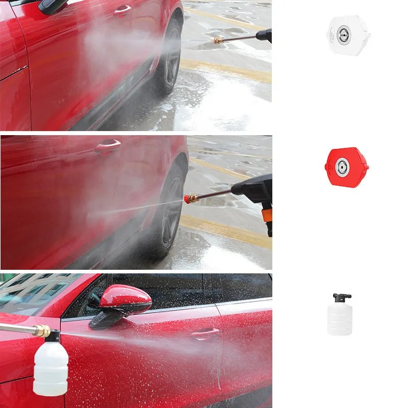 48 Vf Portable High Pressure Cleaner Car Wash Accessories Water Spray Gun Car Washer