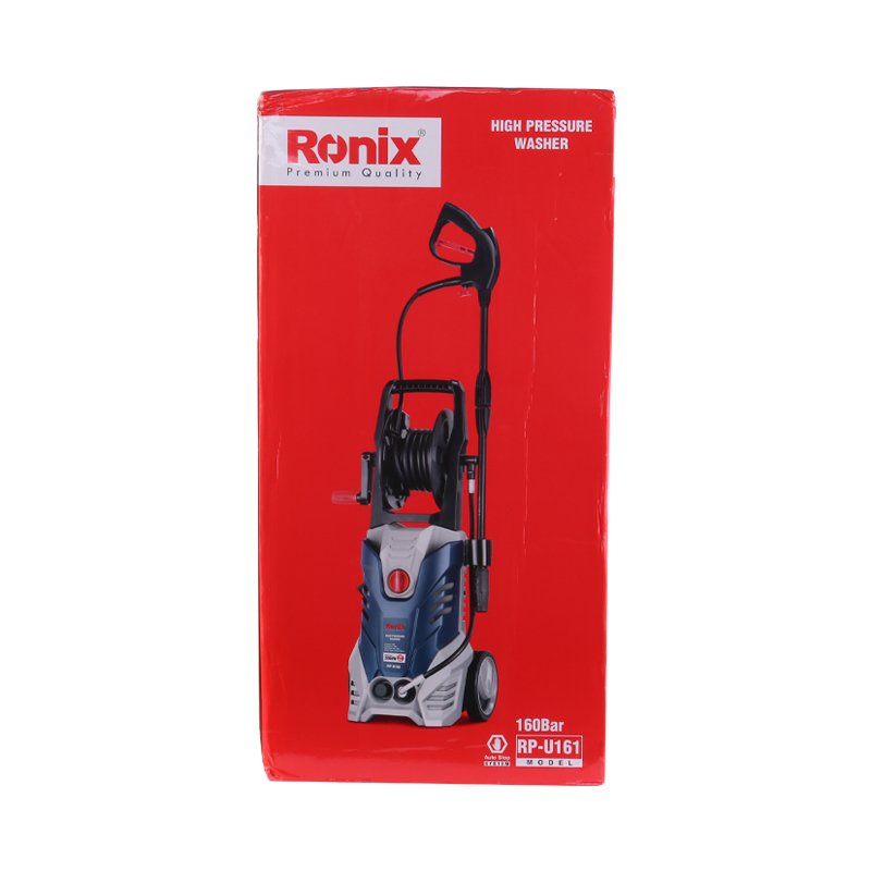 Ronix Rp-U161 160bar Car Washer 220V 2000w Portable High Pressure Washing Cleaning Machine Gun Garden Washer Tools
