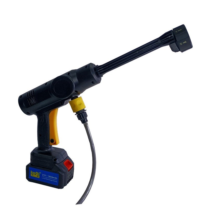 KQ-821003 Cordless car washer 21V car washing machine Lithuania battery water gun Water spray gun 14mm plunger pump 3.5L/min