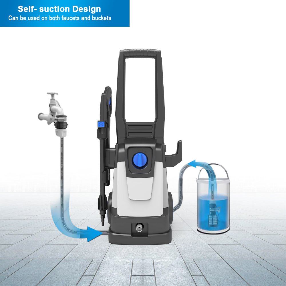 High quality 220V 1400w portable Electric High Pressure Car Washer Household jet cleaner