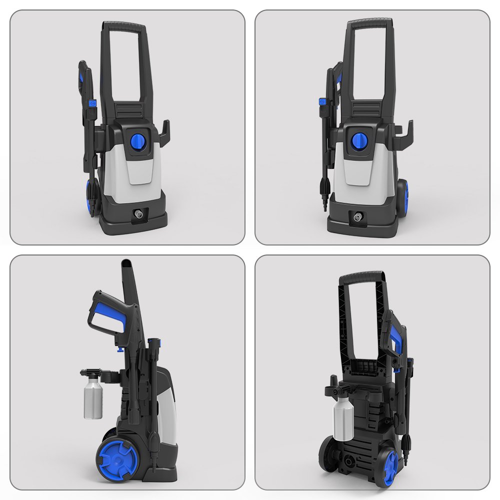 High quality 220V 1400w portable Electric High Pressure Car Washer Household jet cleaner