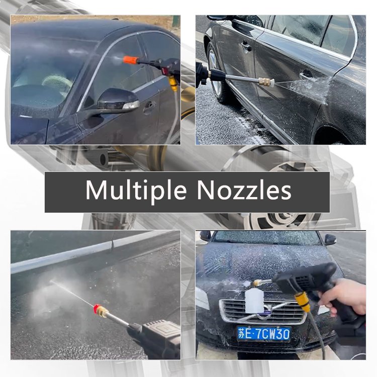 24v 48v Car Care Cleaning Washing Gun Portable Car Washer