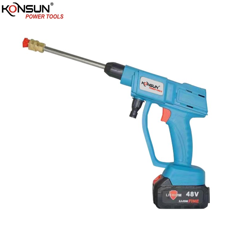 KONSUN cordless High Pressure Cleaner Machine 21V Lithium Batteries Car Wash Machine wordless Car washer cordless sprayer
